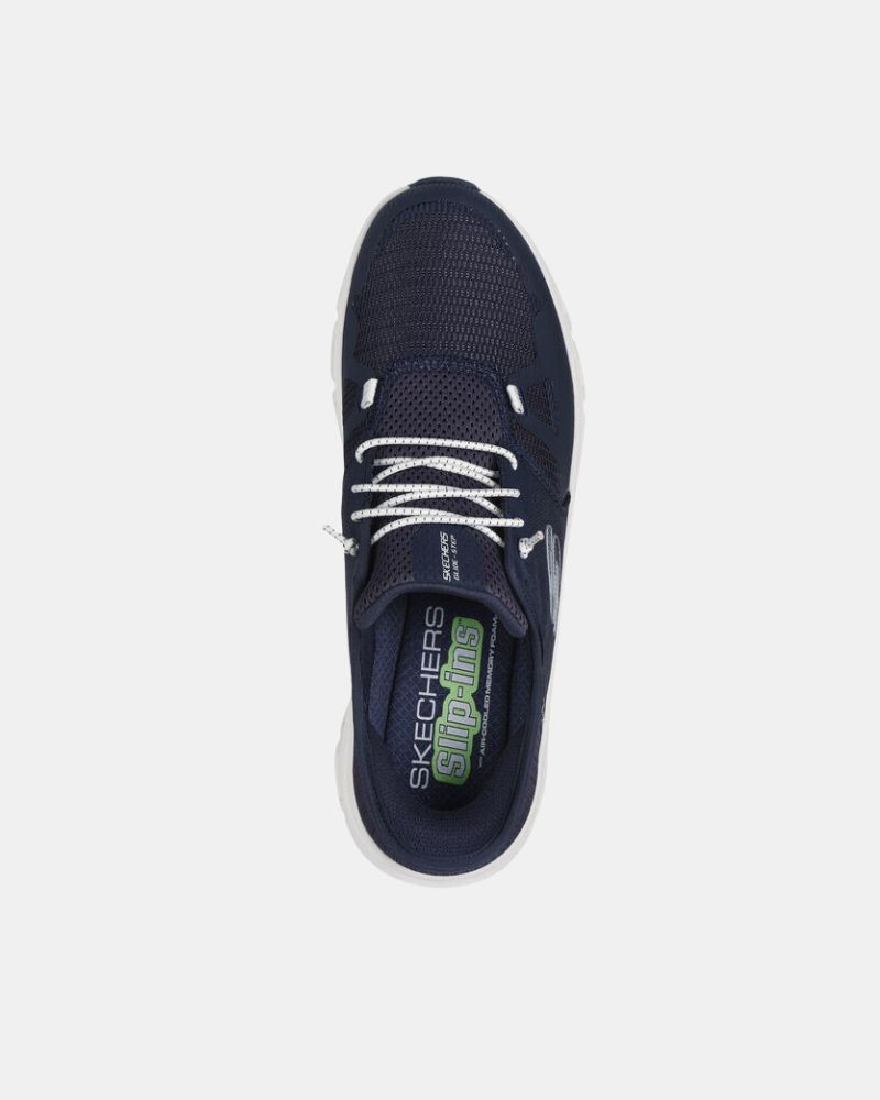 Sapatilhas Baixas Homem SKECHERS Azul 232930 SLIP-INS GLIDE-STEP PRO