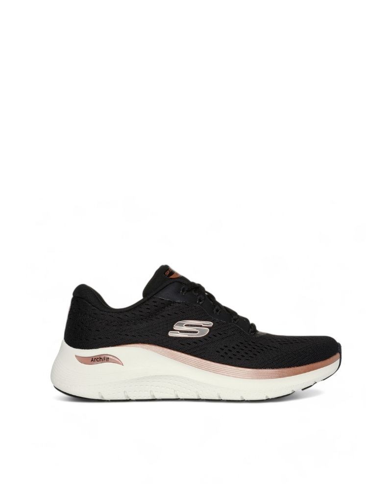 Sapatilhas Baixas Mulher SKECHERS Preto 150067 ARCH FIT 2.0 GLOW THE DISTANCE