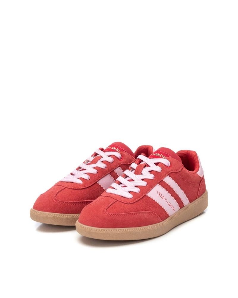 Zapatillas Bajas Mujer Teddy Smith Rojo 120123