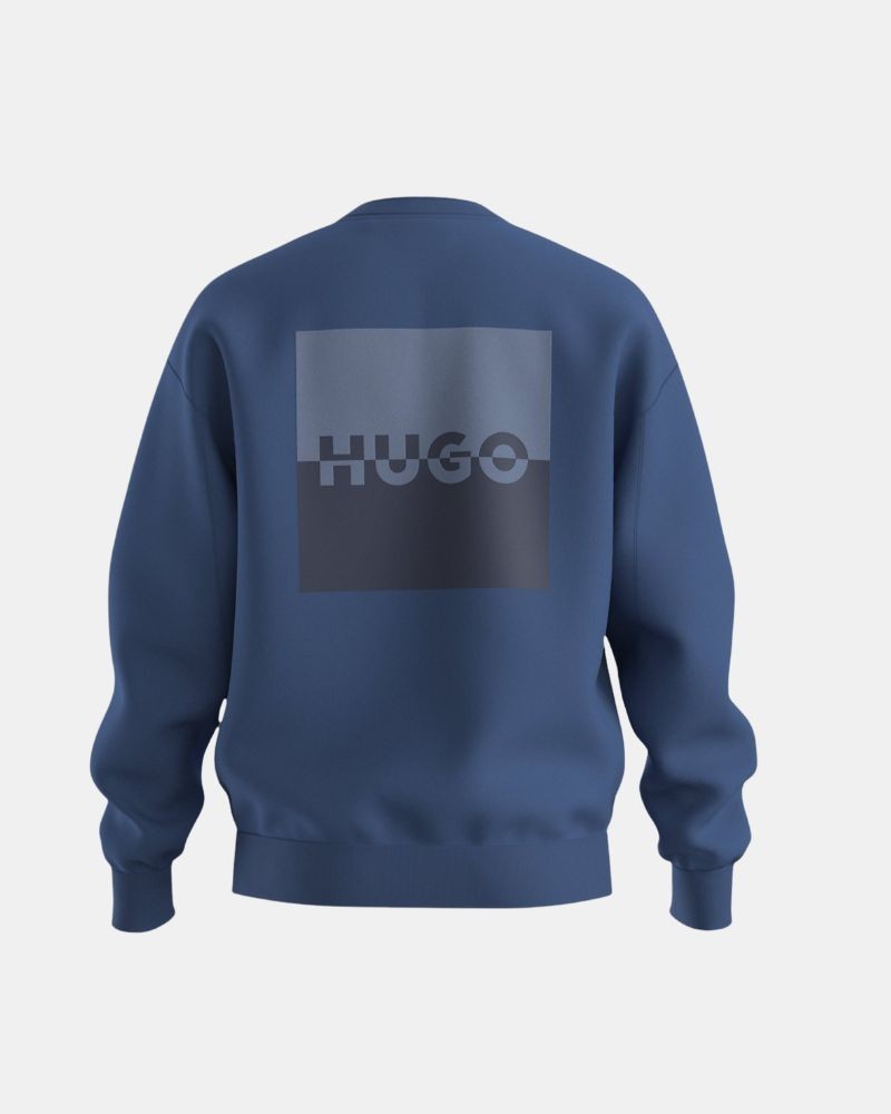 Casacos de manga comprida HUGO Azul 50542847 DUSPLITED para homem