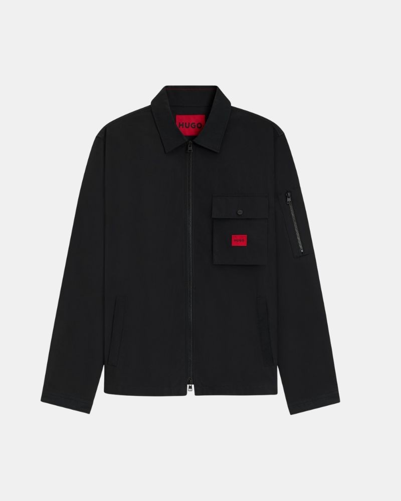  Abrigos Cazadora Hombre HUGO Negro 50482701 EMMOND