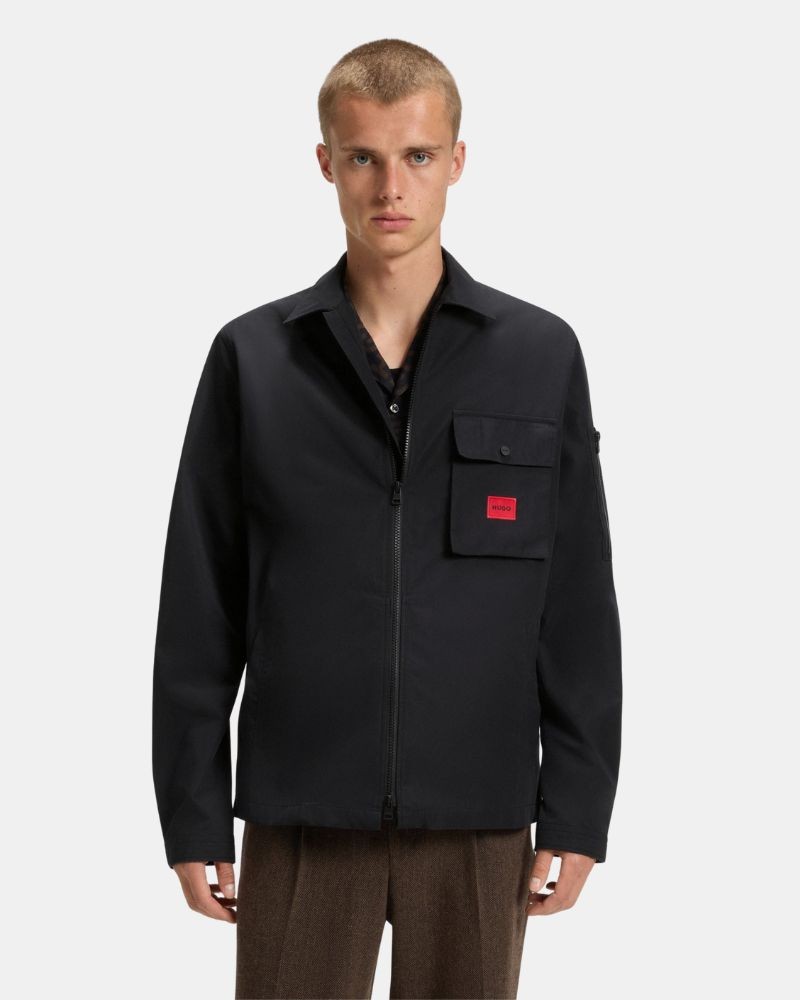  Abrigos Cazadora Hombre HUGO Negro 50482701 EMMOND