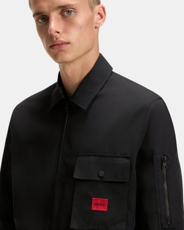  Abrigos Cazadora Hombre HUGO Negro 50482701 EMMOND