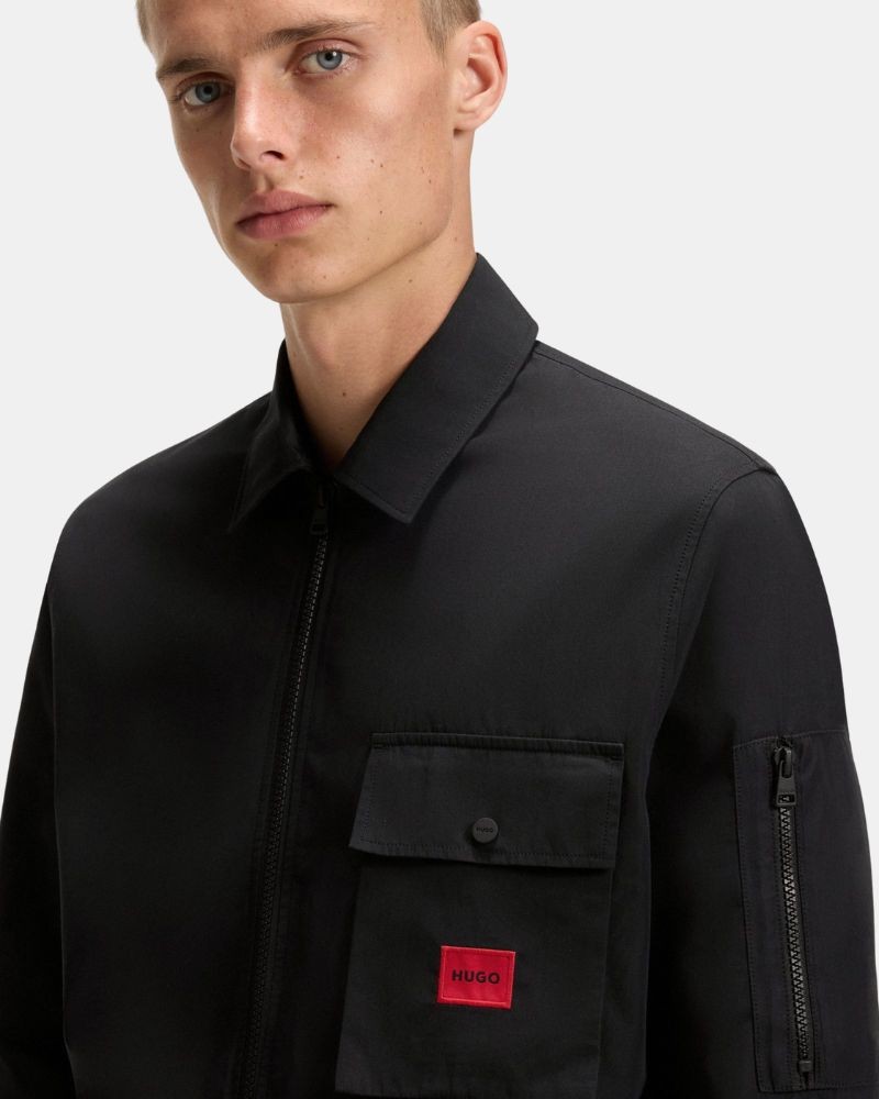  Abrigos Cazadora Hombre HUGO Negro 50482701 EMMOND