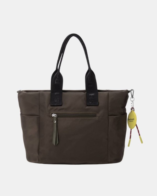  Bolsos Shopper Mujer REFRESH Verde 183326
