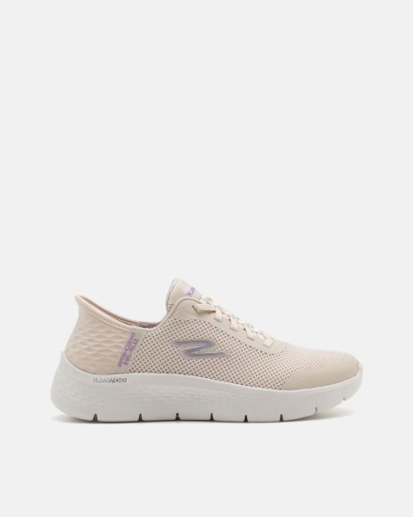 Sapatilhas Baixas Mulher SKECHERS Branco 124836 SLIP INS GO WALK FLEX GRAND ENTRY