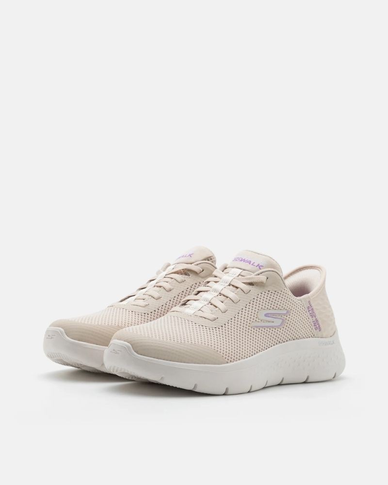Sapatilhas Baixas Mulher SKECHERS Branco 124836 SLIP INS GO WALK FLEX GRAND ENTRY