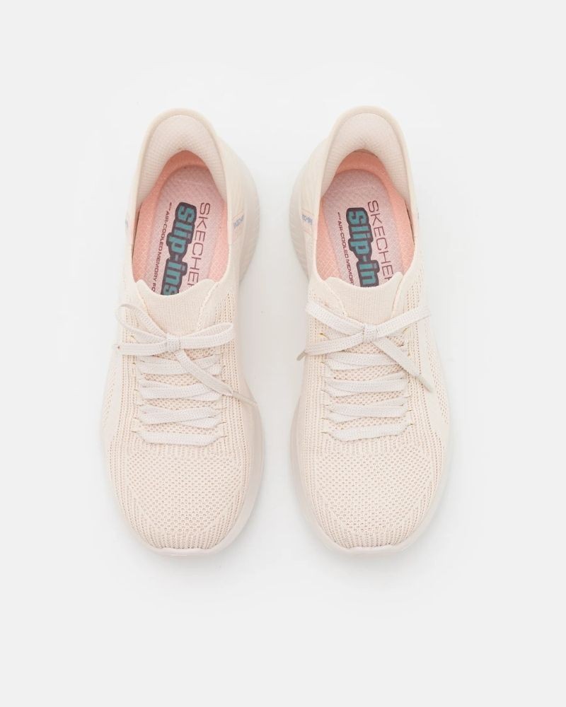 Sapatilhas Baixas Mulher SKECHERS Nude 149710 SLIP INS ULTRA FLEX 3.0 BRILLIANT