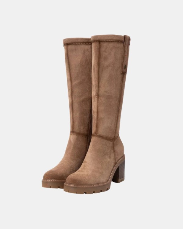 Botas altas black friday Mujer REFRESH Taupe 172123