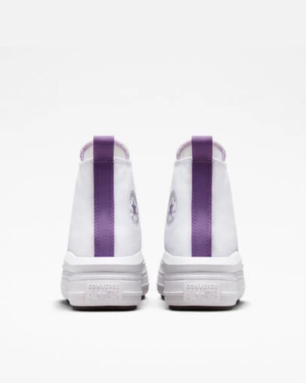 Sapatilhas Altas Mulher CONVERSE Branco A03667C CHUCK TAYLOR ALL STAR MOVE