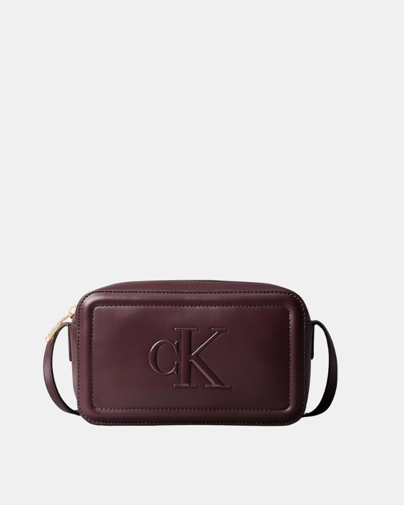 Bolsas de Bandoleira Mulher CALVIN KLEIN Bordô LV04F3220G