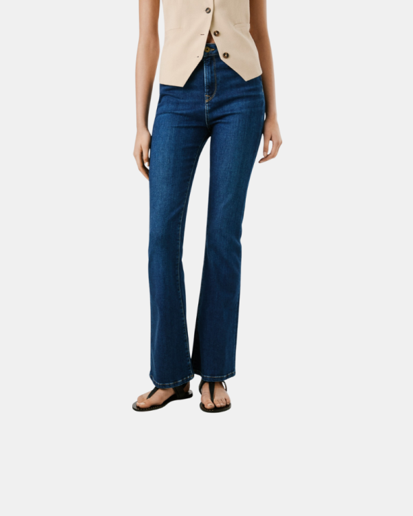  Pantalones Mujer PEPE JEANS Azul PL2047335AB FLARE HW DION