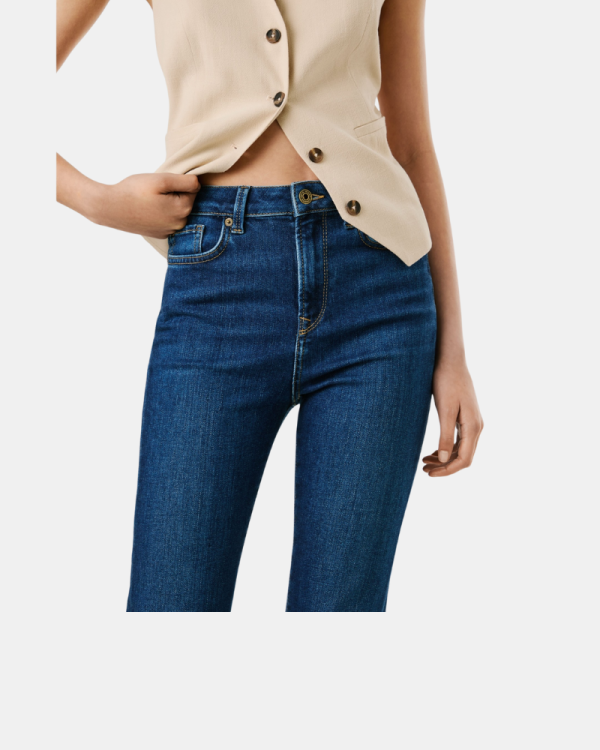  Pantalones Mujer PEPE JEANS Azul PL2047335AB FLARE HW DION