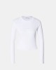T-shirts Manga Comprida Mulher CALVIN KLEIN Branco LV047A803G