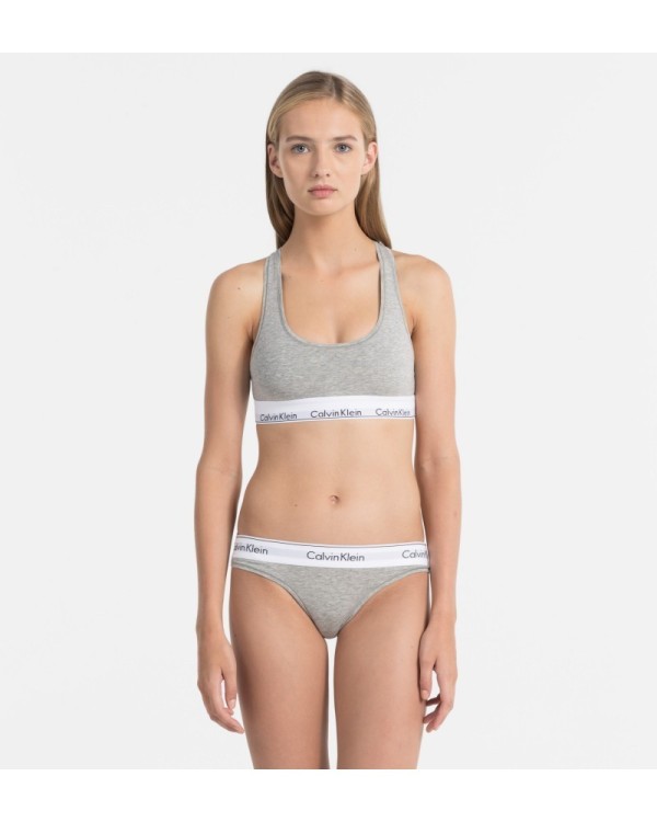 Roupa Interior Parte de Baixo Mulher CALVIN KLEIN Cinza 0000F3786E020 Fio Dental