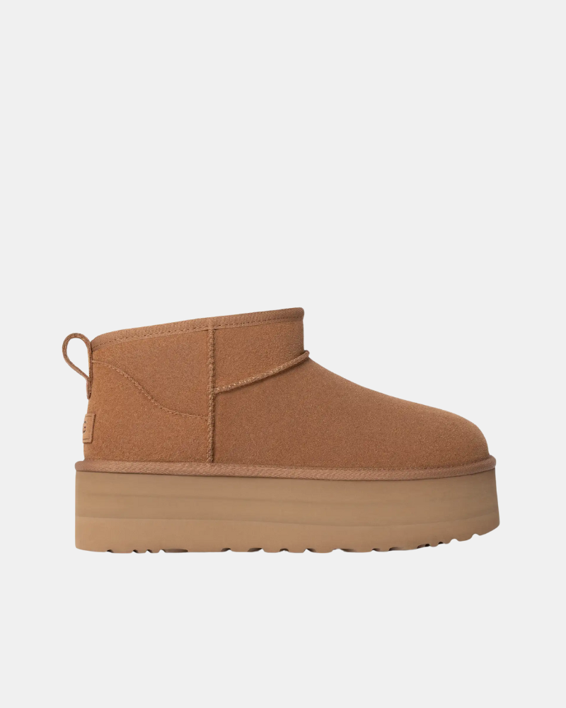 Botas Baixas Australianas Mulher UGG Castanho 1135092 CLASSIC ULTRA MINI PLATFORM