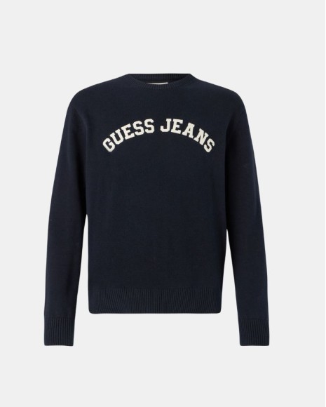 T-shirt manga comprida Homem GUESS Azul M5YR18 Z3HM1