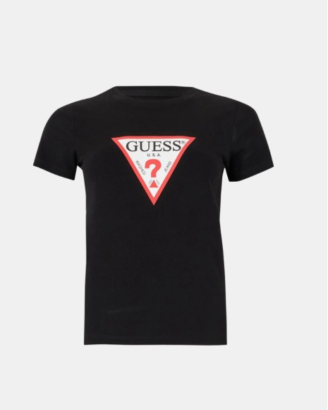  Camisetas Manga corta Mujer GUESS Negro W4YI04 J1314
