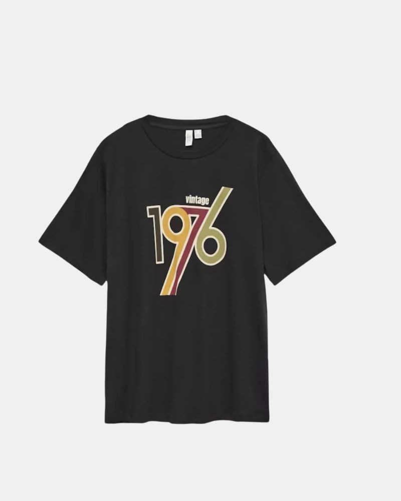  Camisetas Manga corta Mujer VERO MODA Negro 10335254 GIORGIA