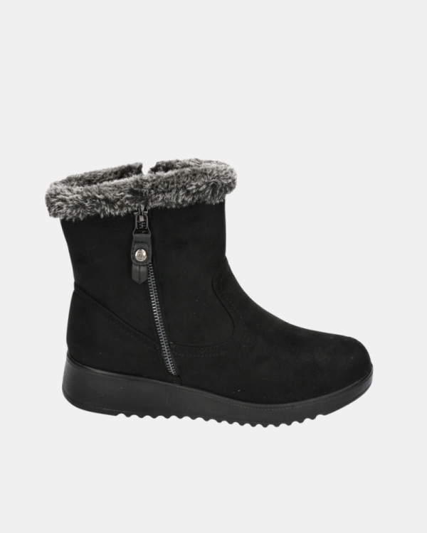  Botines Mujer Amarpies Negro 27166