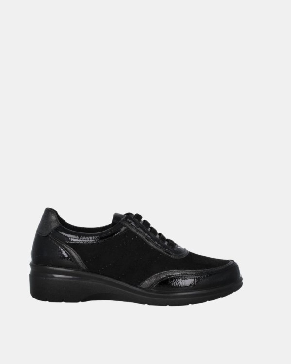 Sapatos Baixos Mulher Amarpies Preto 29383