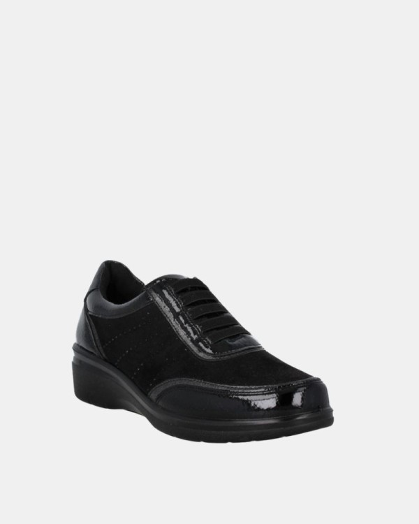 Sapatos Baixos Mulher Amarpies Preto 29383