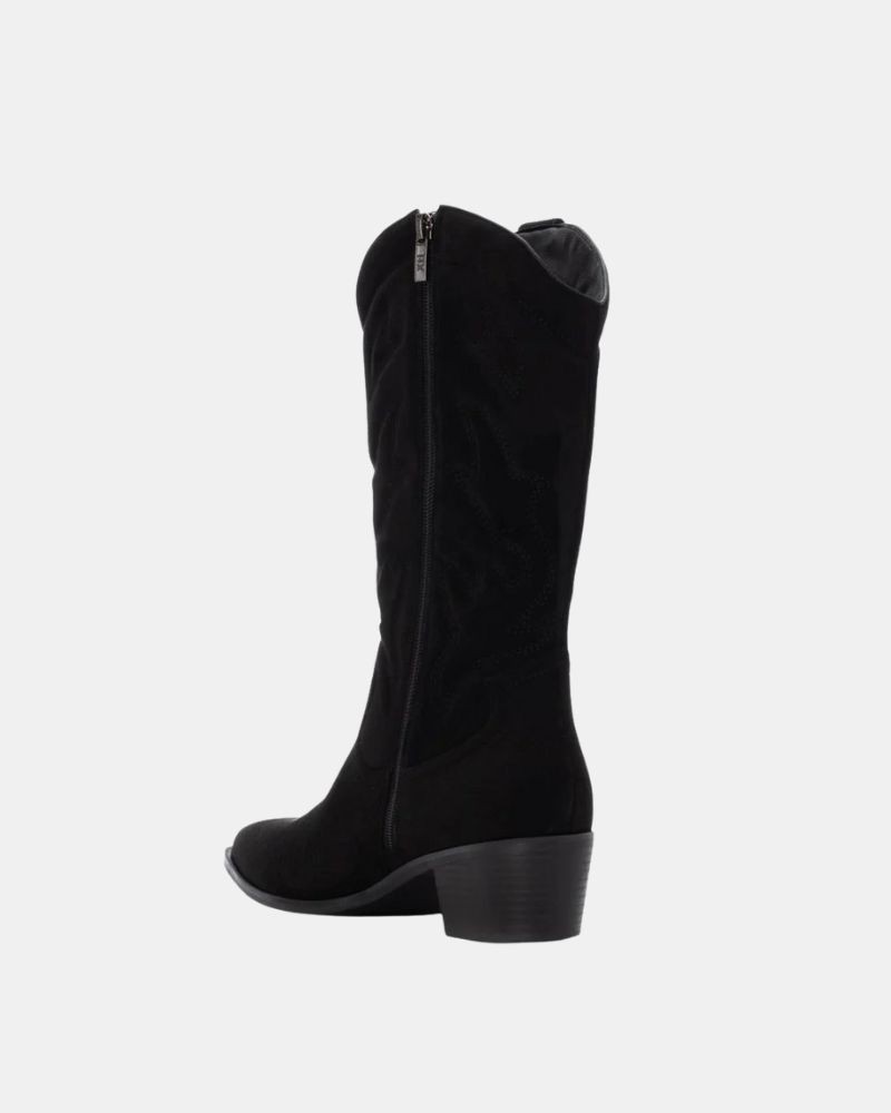 Botas cowboy black friday Mujer XTI Negro 144308