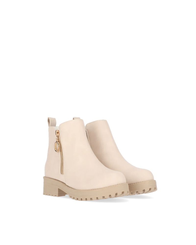 CHIKA 10 Botines Infantil Beige NEW PONY 19N