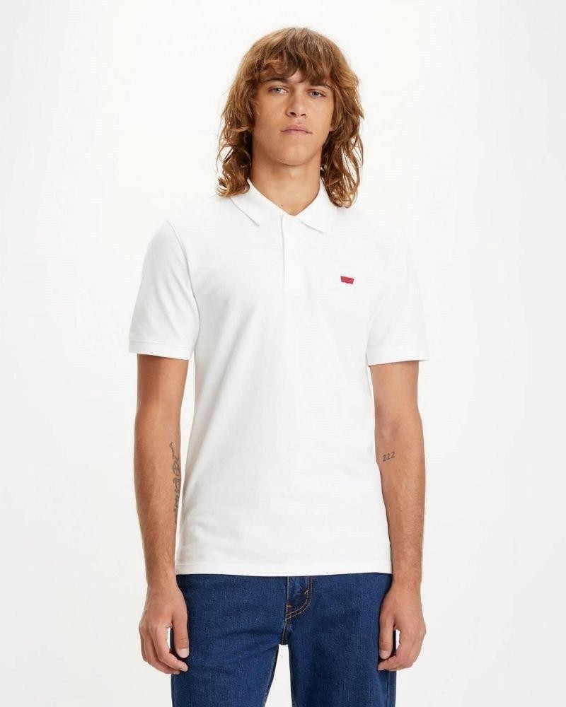  Camisetas Manga corta Hombre LEVIS Blanco A4842 0002 SLIM HOUSEMARK POLO