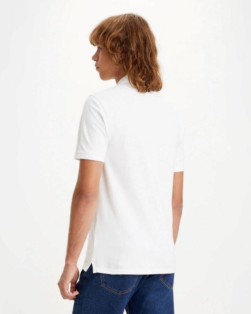 T-shirts Manga curta Homem LEVIS Branco A4842 0002 SLIM HOUSEMARK POLO