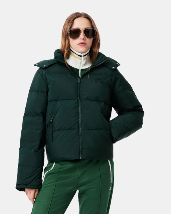  Abrigos Plumas Mujer LACOSTE Verde BF3262