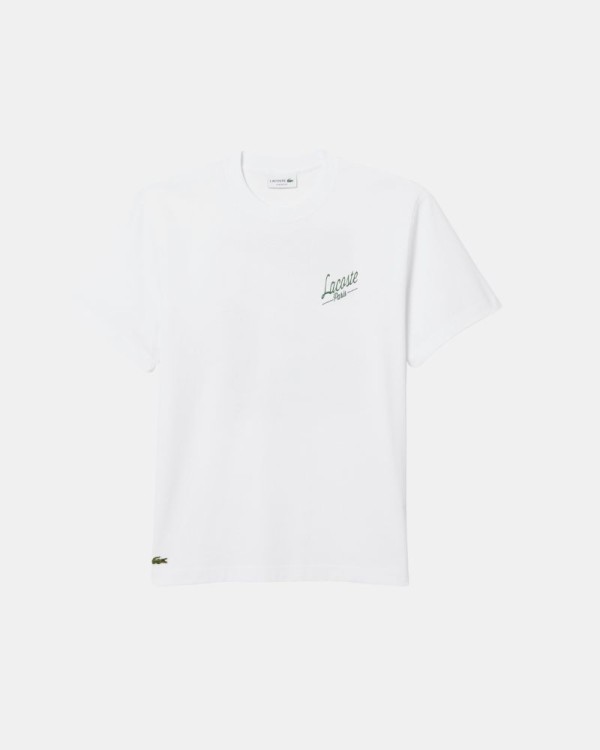  Camisetas Manga corta Hombre LACOSTE Blanco TH5948