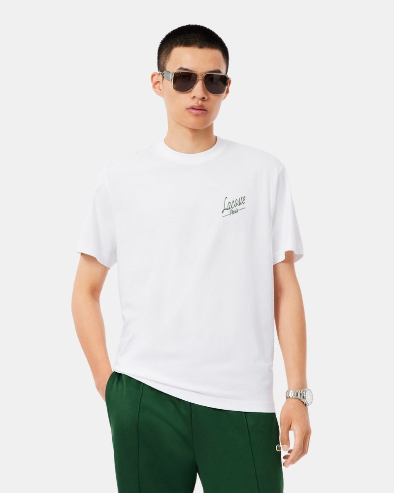  Camisetas Manga corta Hombre LACOSTE Blanco TH5948
