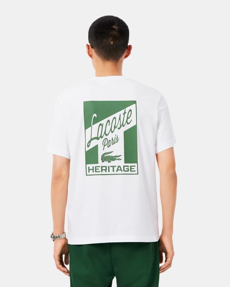  Camisetas Manga corta Hombre LACOSTE Blanco TH5948