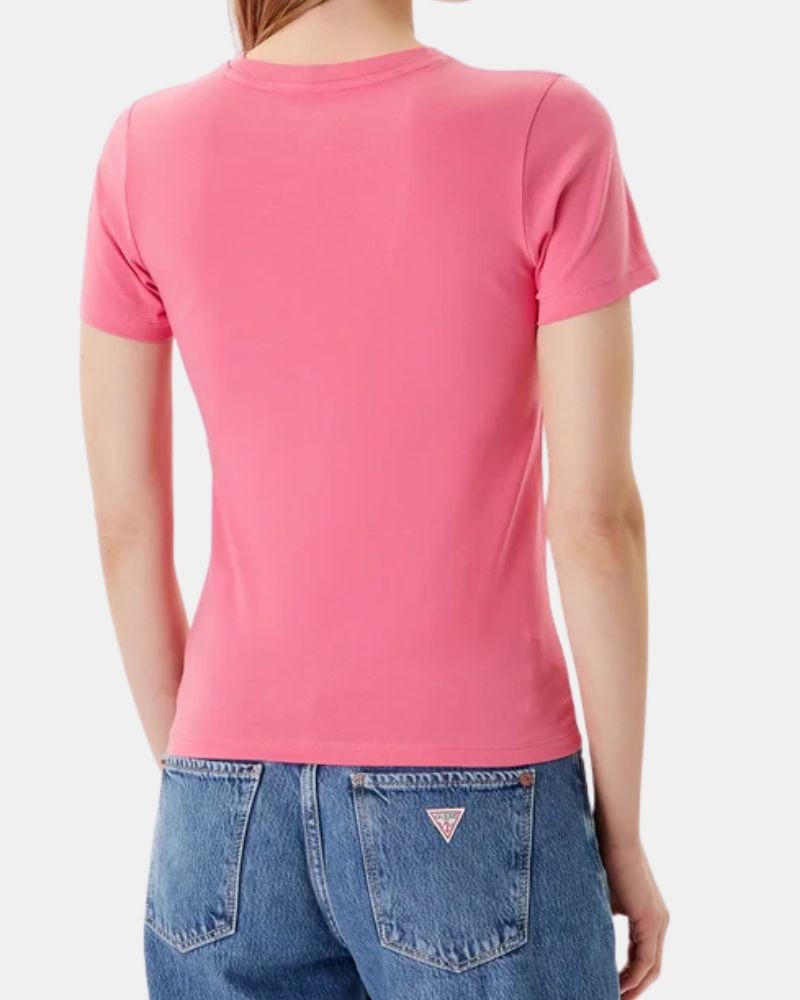  Camisetas Manga corta Mujer GUESS Rosa W4YI04 J1314