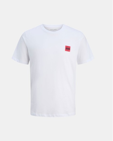  Camisetas Manga corta Hombre JACK AND JONES Blanco 12279100 BRANDY