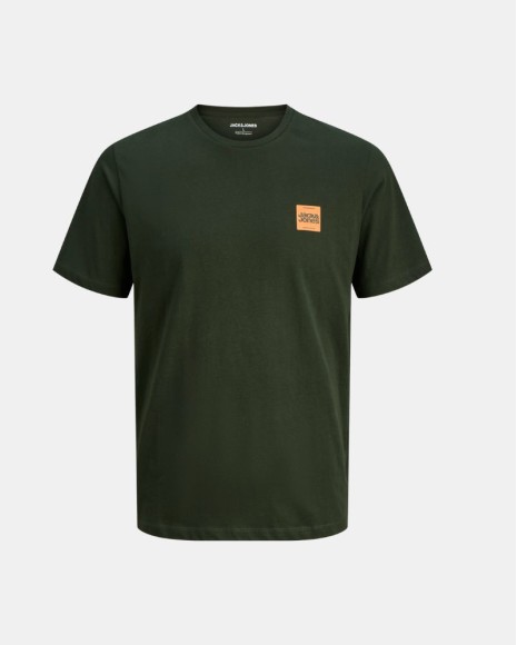  Camisetas Manga corta Hombre JACK AND JONES Verde 12279100 BRANDY