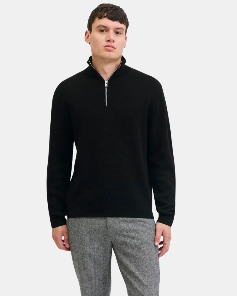 T-shirt manga comprida Homem JACK AND JONES Preto 12259664 MILANO