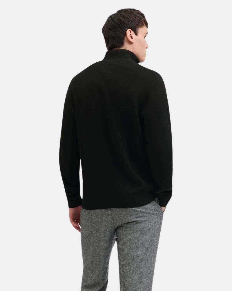 T-shirt manga comprida Homem JACK AND JONES Preto 12259664 MILANO