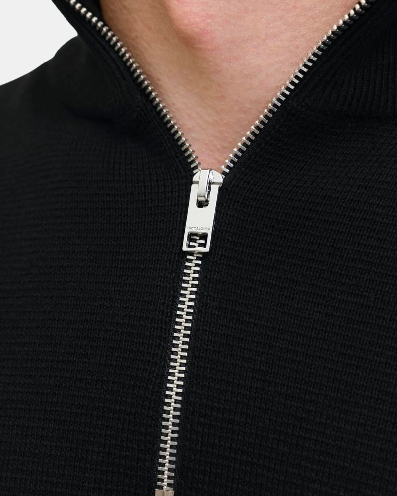  Jersey Manga larga Hombre JACK AND JONES Negro 12259664 MILANO