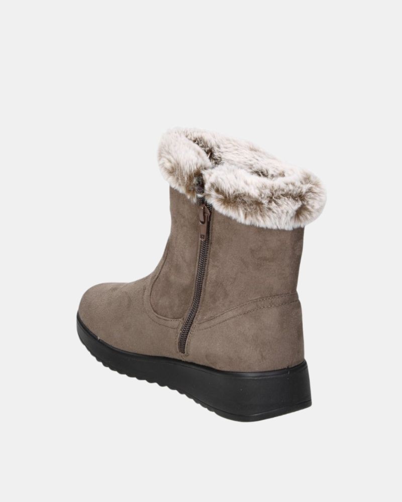  Botines Bajos Mujer Amarpies Taupe 27166