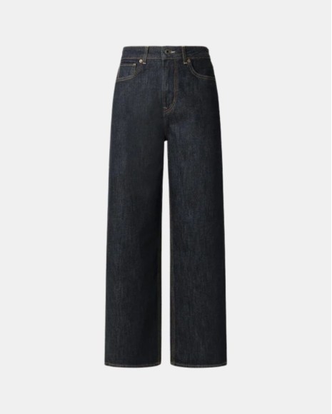  Pantalones Vaqueros Largos Mujer PEPE JEANS Azul PL20473186CB STRAIGHT JEANS