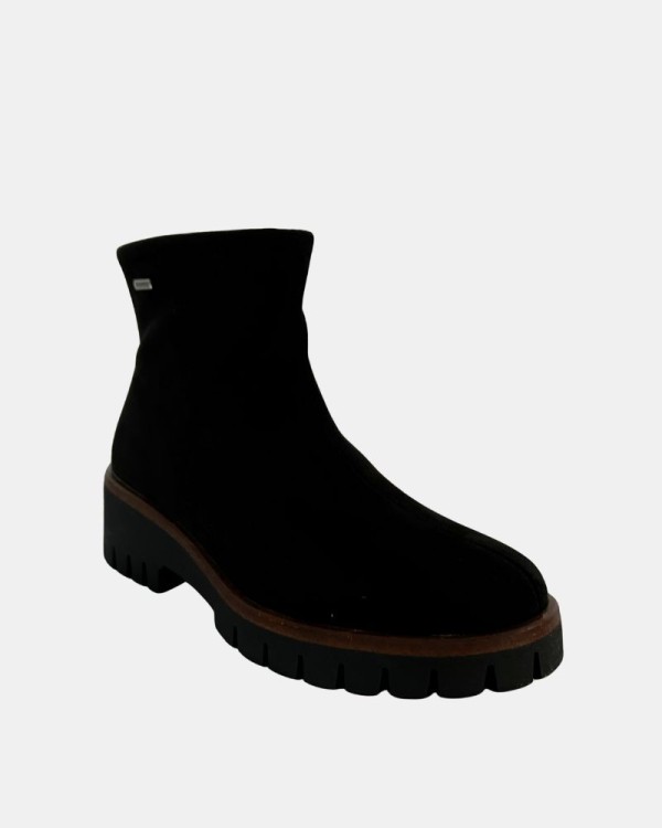 Botines impermeables Altos Mujer RKS Negro 9050MN