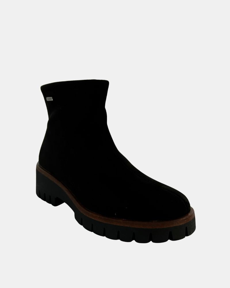 Botines impermeables Altos Mujer RKS Negro 9050MN