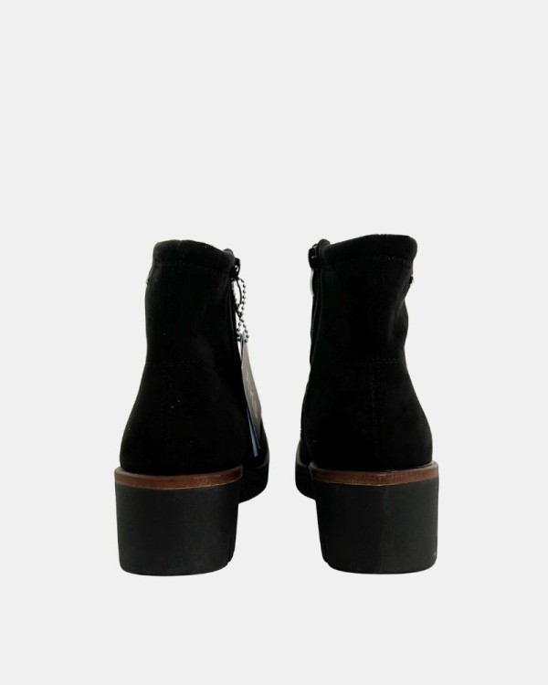 Botines impermeables Altos Mujer RKS Negro 9050MN