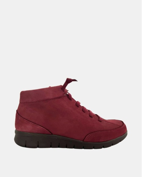 Botines Bajos Mujer BAREFOOT RKS Rojo LAOS40