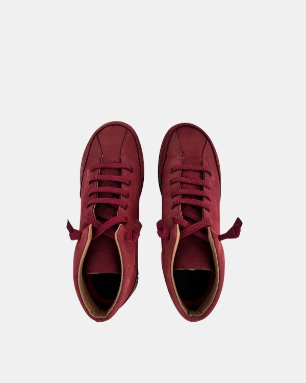Botines Bajos Mujer BAREFOOT RKS Rojo LAOS40