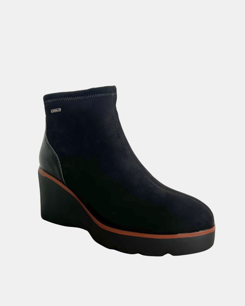  Botines Bajos Mujer RKS Negro 9040MN