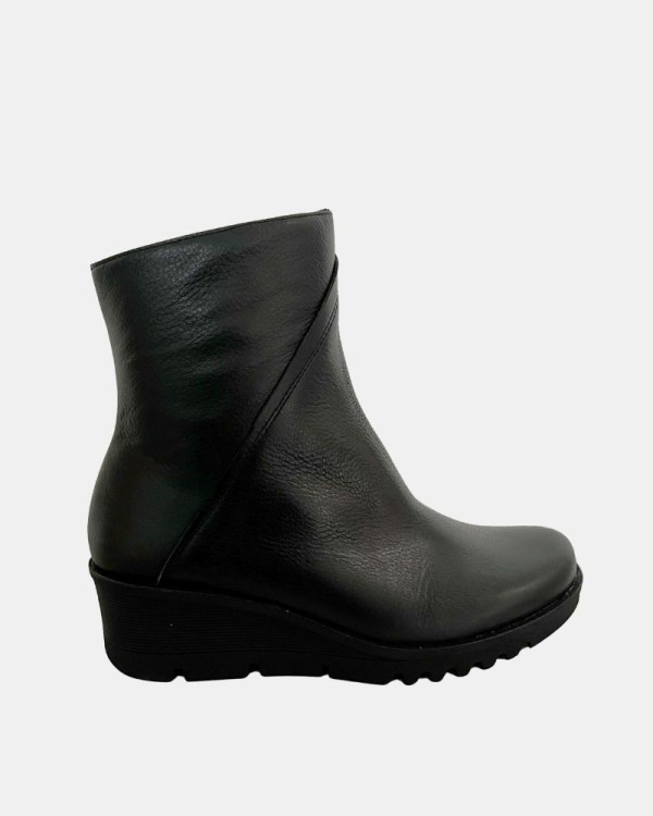  Botines Bajos Mujer RKS Negro MOON10