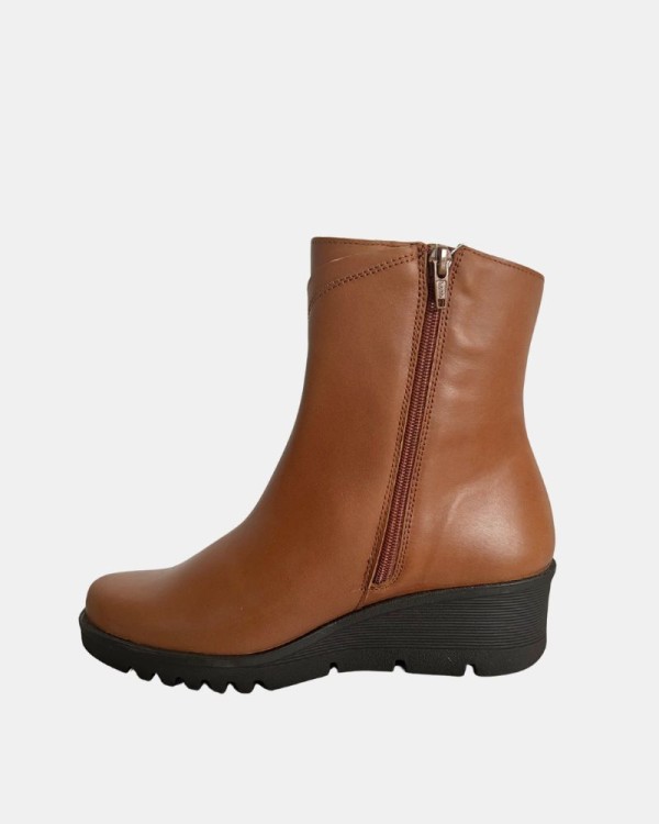  Botines Altos Mujer RKS Marrón MOON20